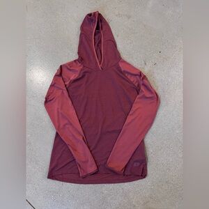 The North Face Women’s Flashdry Hooded Long-Sleeve Performance Top - Burgundy
